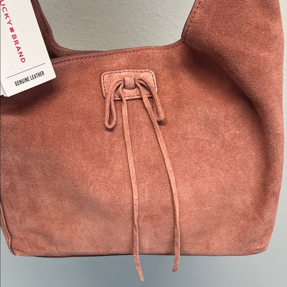 Lucky Brand | Leather Hobo Bag ~ “Brickdust” - Picture 9 of 16